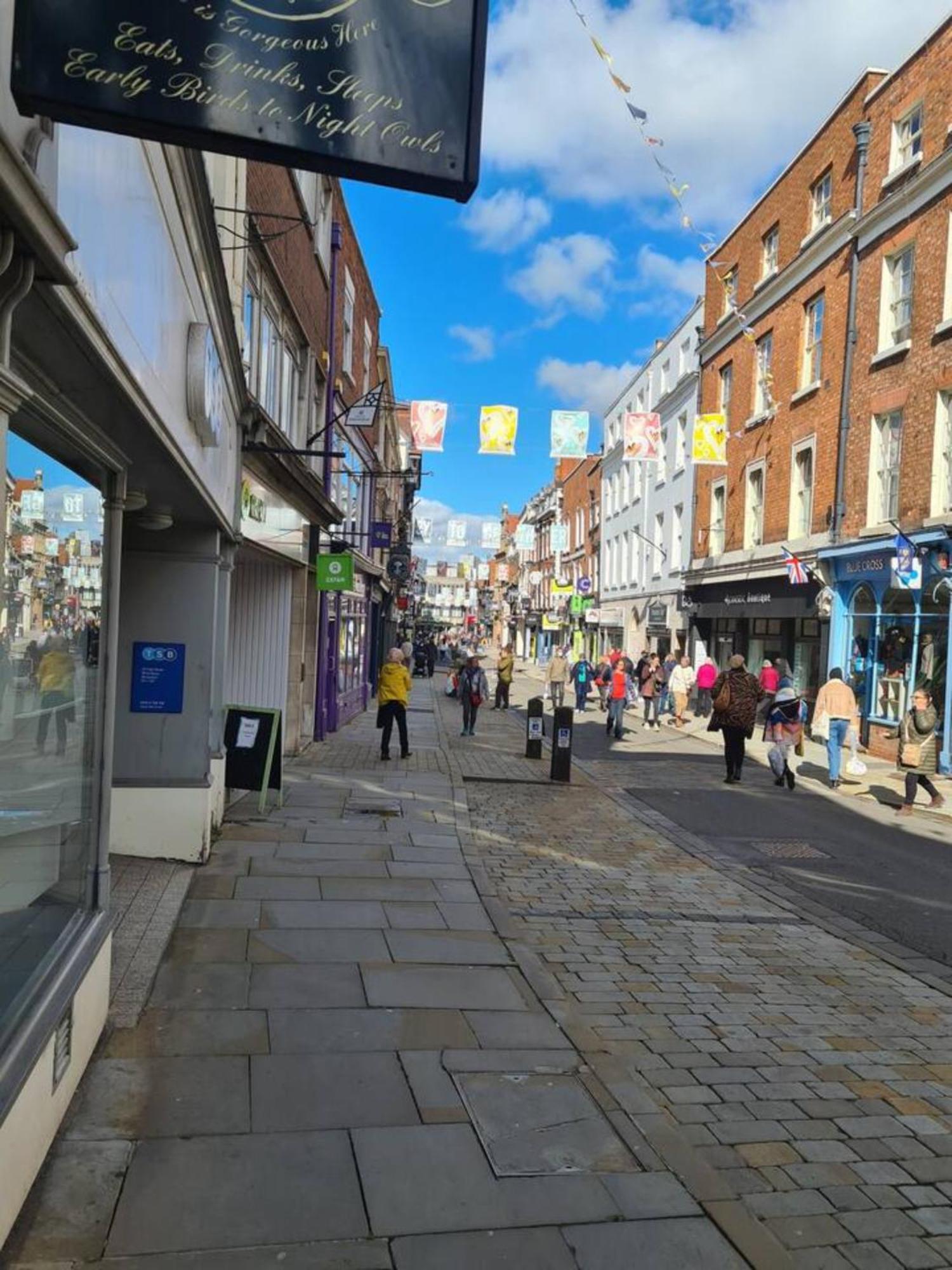 Apartmán Cosy Corner - Town Centre Flat With Free Nearby Parking Shrewsbury Exteriér fotografie